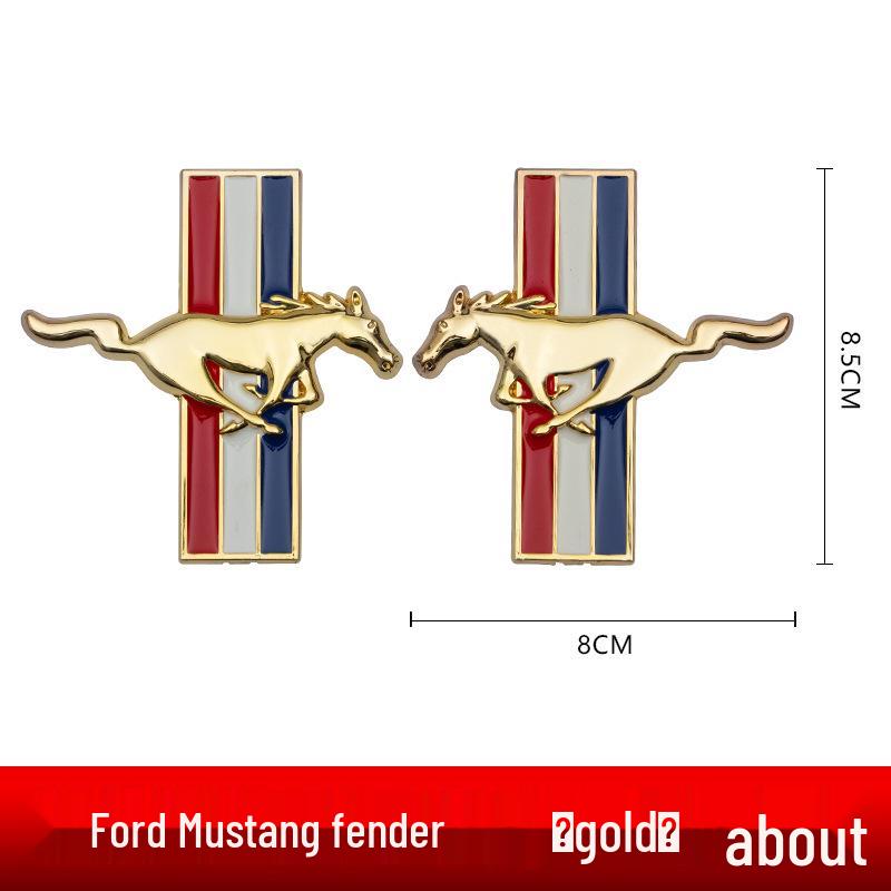 Metal Car Rear Badge for Mustang, Mondeo, and Ford Escort