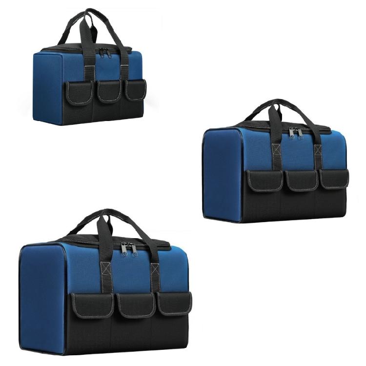 Multipurpose Electrician Tool Bag With Superior Capacity Splashproof Pockets For Efficient Storage Home Repair Tools