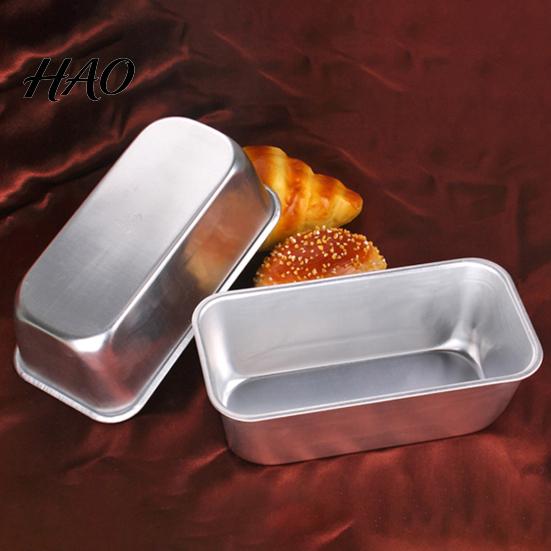 Baking Pan Cake Mold Non-stick No Penetration Aluminum Alloy Rectangle Bread Dessert Mould for Kitchen