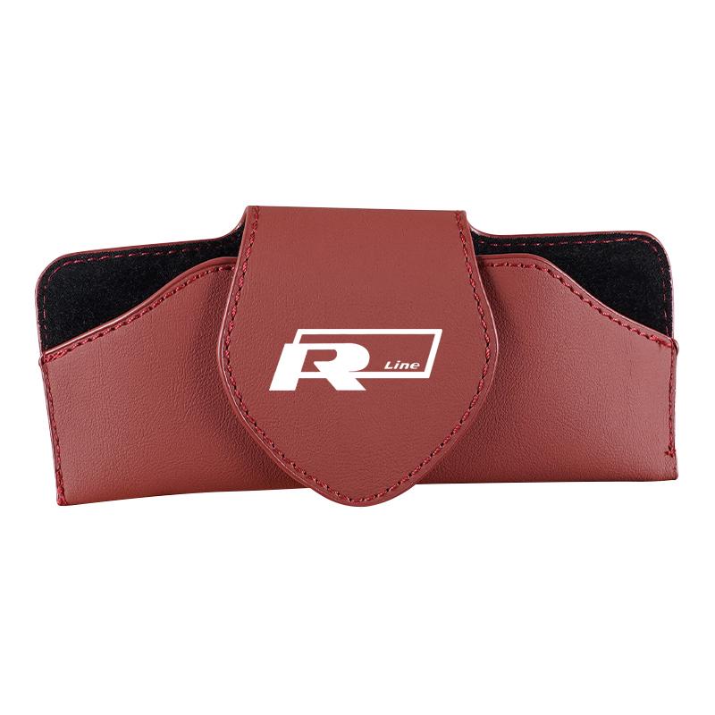 Volkswagen Car Interior Accessories Sun Visor Sunglasses Storage Box For VW GTI Polo Golf Passat Tiguan Arteon T-ROC Jetta ID.3 Zi7 Zi7