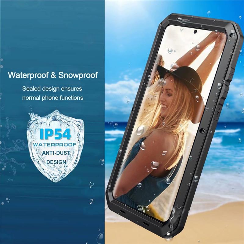 Waterproof Case Samsung Note 10 Armor Case For Samsung S21 S10 S20