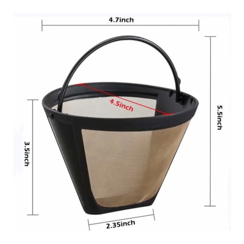 Generic Conical Coffee Filter, Coffee Maker Machine Filter, Mesh Strainer
