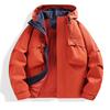Spring and Autumn Outdoor Jacket Casual Hooded Jacket Men's Hooded Outdoor Jacket