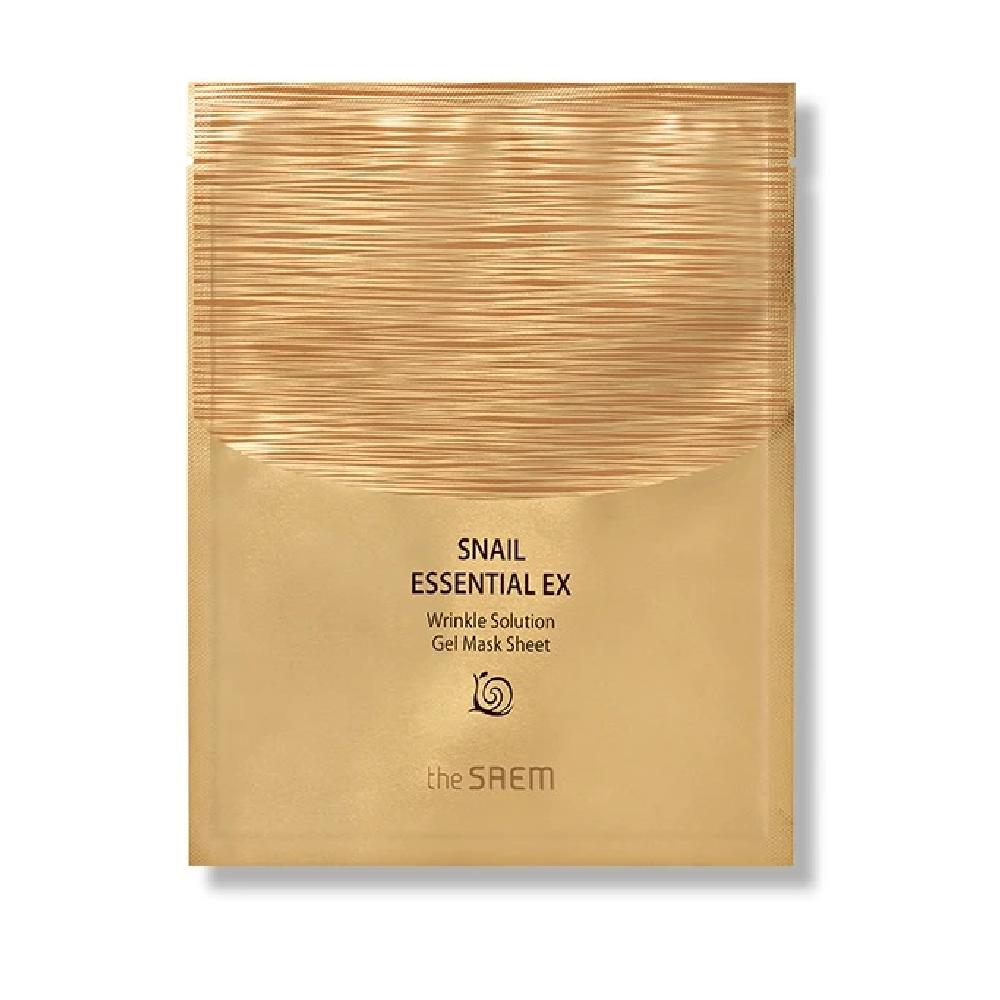 Snail Essential EX Wrinkle Solution Gel Mask Sheet_US 1+1  Wrinkle Solution Gel Mask 28g+28g
