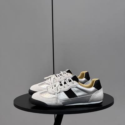 Zapatos de Tenis para Hombre 2025 Moda Plata Top Bajo Zapatillas Casuales Nuevos Suela Suave Mocasines Antideslizantes Zapatos de Diseño para Hombre Zapatos Hombr