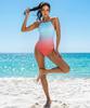 XEXYMIX Sunset Crossbody Swimsuit Xfl2Wo1417