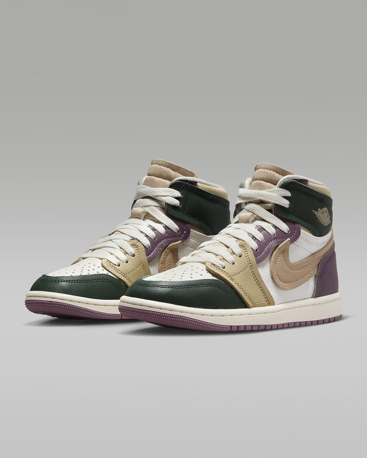 FB9891-300 Nike Air Jordan 1 High MM Galactic Jade (Женский) 6W