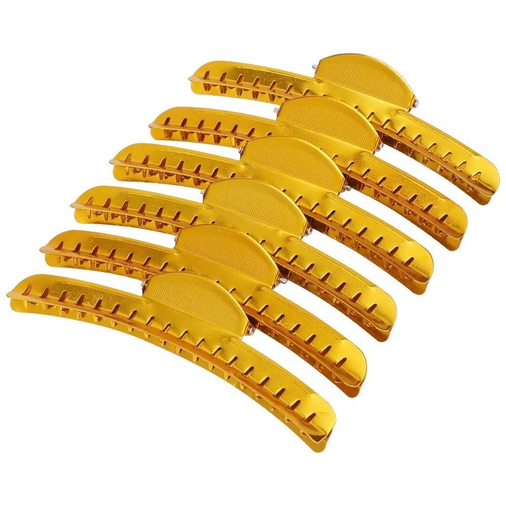 6Pcs Aluminum Alloy Hairdressing Hair Clip Durable Barber Hair Clip New Wave Hair Clips  Women