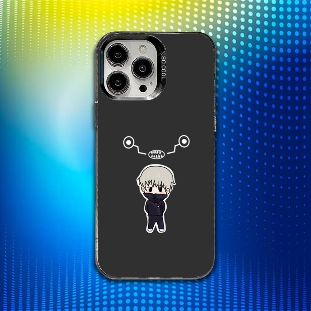 Anime T-Toge Inumaki Phone Case For iPhone 16,15,14,13,12,11,Mini,Pro,SE,MAX White Matte Shockproof Cover