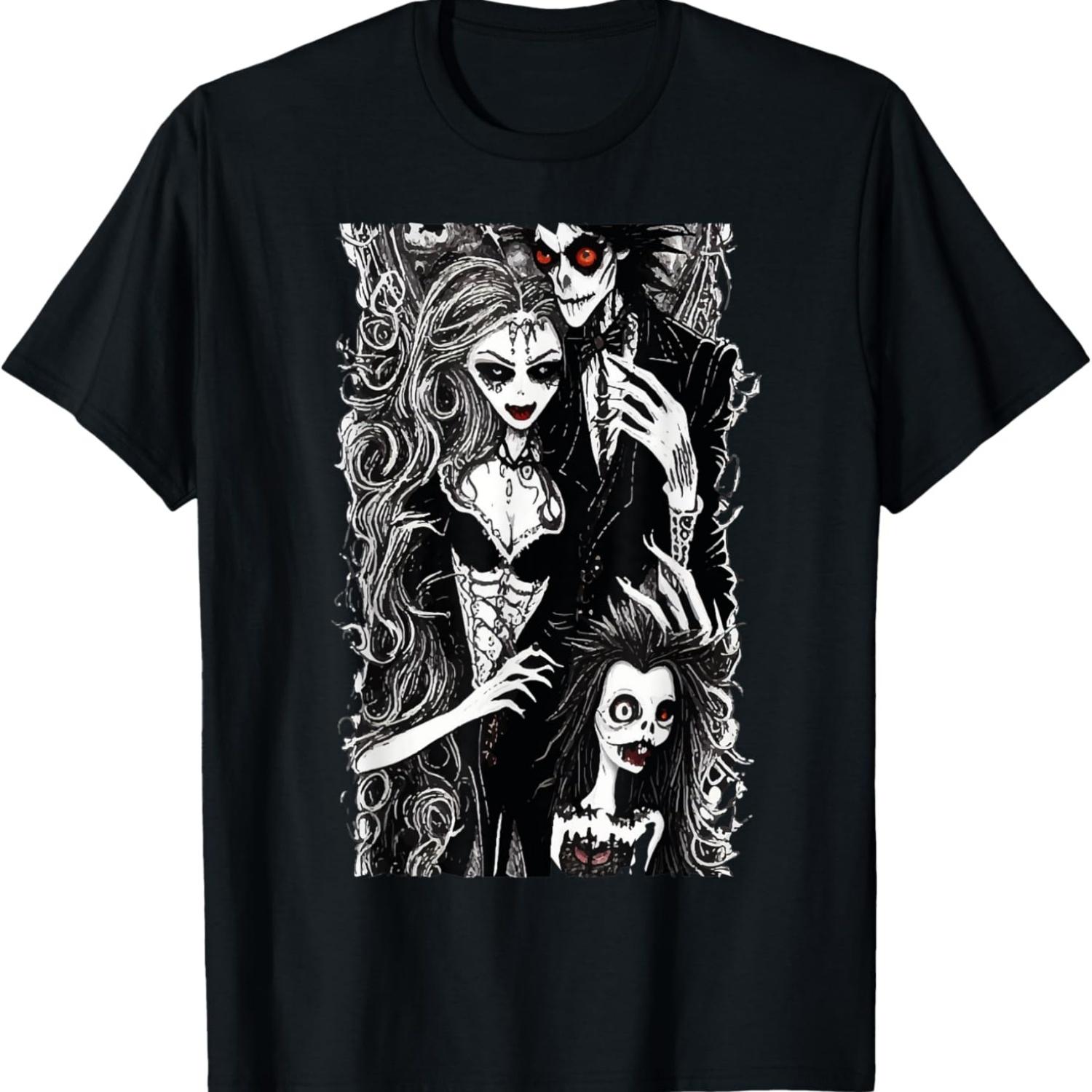 

Goth Aesthetic Grunge Occult Emo Satanic Creepy Family T-Shirt XXXXXL чорний