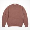 VERNO 24Fw Fox Crew-Neck Knit Rose