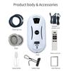 Robot aspirateur ultra fin pour le nettoyage des vitres de la maison, nettoyeur de vitres électrique avec télécommande.