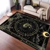 Mystical Tarot Inspired Carpet Featuring Star Moon and Sun Designs Anti-slip Floor Mat for Living Room Bedroom Decor Doormat