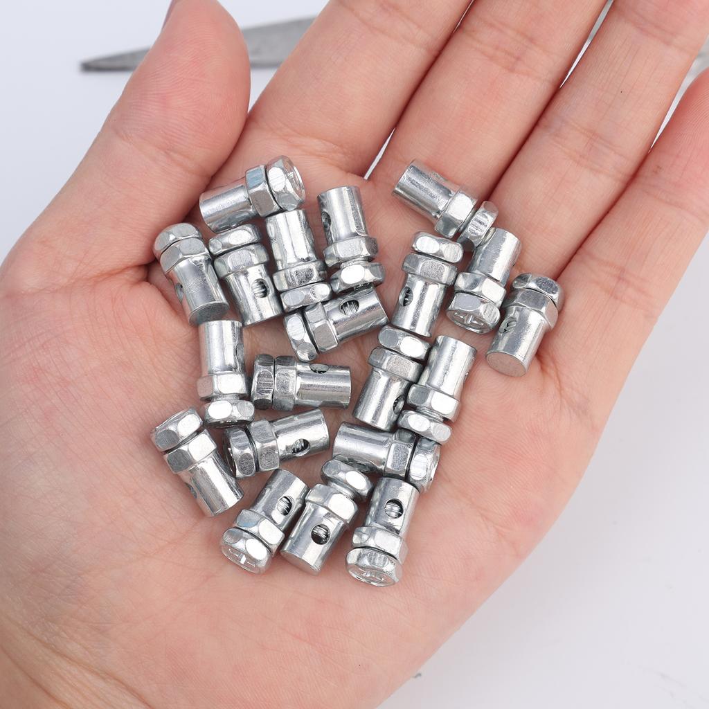 Throttle Cable Stopper Clamp for Motorcycle Scooter ATV Dirt Bike Brake Wire End Adjuster Screw Fixing Buckle Universal Part