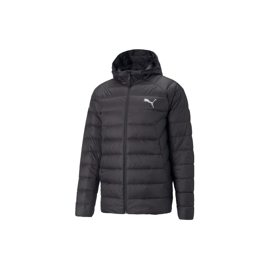 Puma Packlite Down Jacket Solid Color Casual Hooded Jacket Men Jacket Black 849355-01