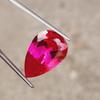 17.80 Ct Natural Pink Padparadscha Certified Gemstone Pear Cut Stone Z669