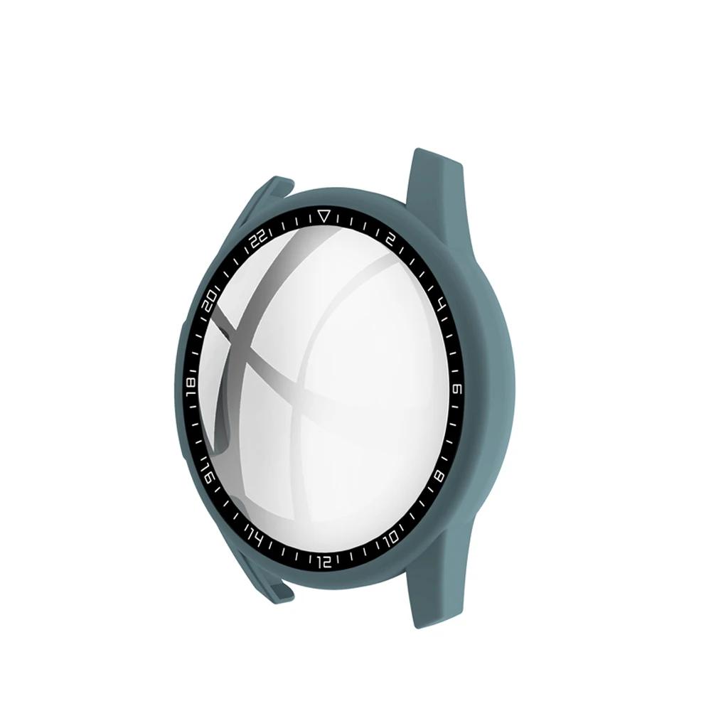 

Tempered Glass Cover PC Dial Scale Protective Case For Huawei Watch GT 2 46mm Full Cover Screen Protector Smartwatch Accessories