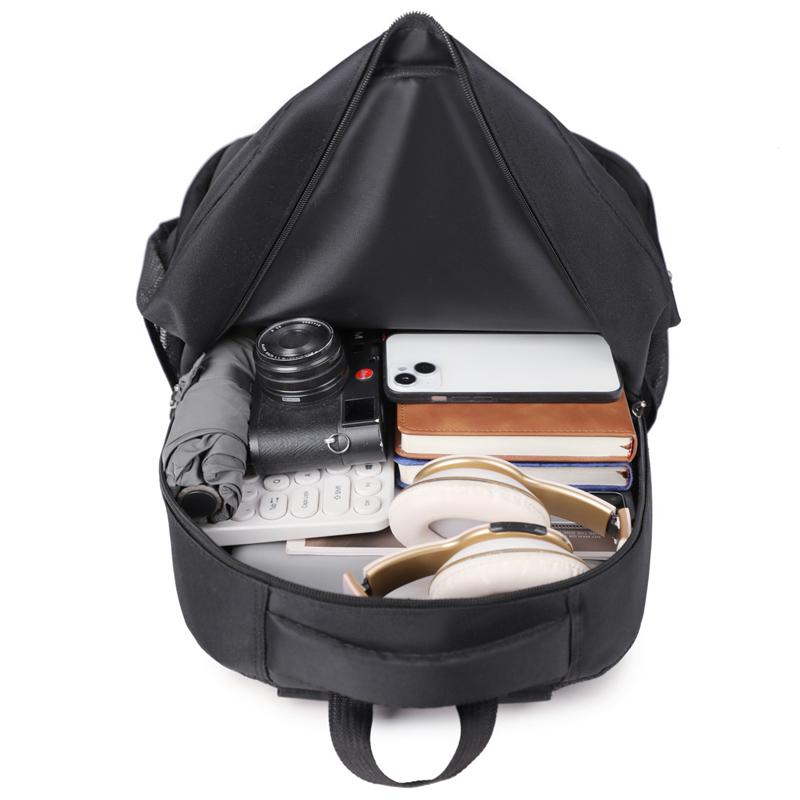 Backpack Men Casual Large-Capacity Computer Travel Backpack Female Junior High School Students High School Students Schoolbag Ma