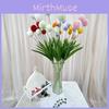 Artificial Flower Ball Decor With Plush Flocking For Wedding Photography And Home Decoration