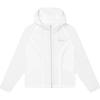 Original Woven Casual Fashion Simple Loose Hooded Jacket Women Jackets Cloud-Mushroom-White F71W429705F-WT