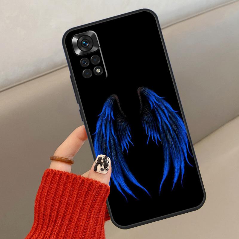 Exquisite Wings Case For Xiaomi Redmi Note 13 12 11 10 14 15 Pro Plus Cover For Redmi 15C 14C 10C 12C 13C 15