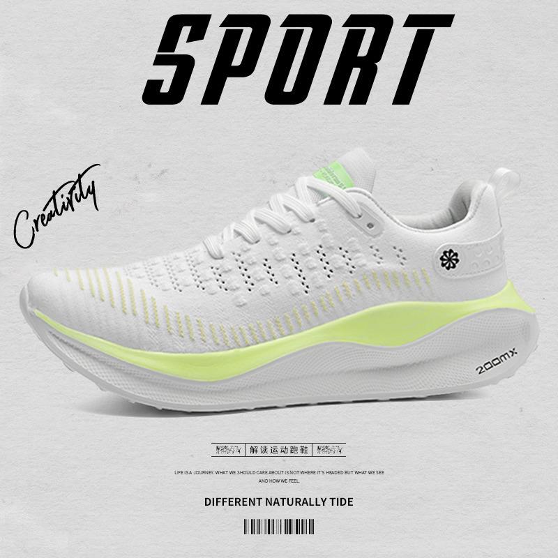 

Мода 2024 года, мужские кроссовки для бега с амортизирующей карбоновой пластиной, спортивные тренировочные кроссовки для бега унисекс, женские кроссовки с сеткой, удобные теннисные туфли для мужчин 39