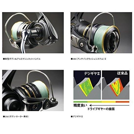 Daiwa Spinning Reel (with line) 16 Regal PE line (2016 model)