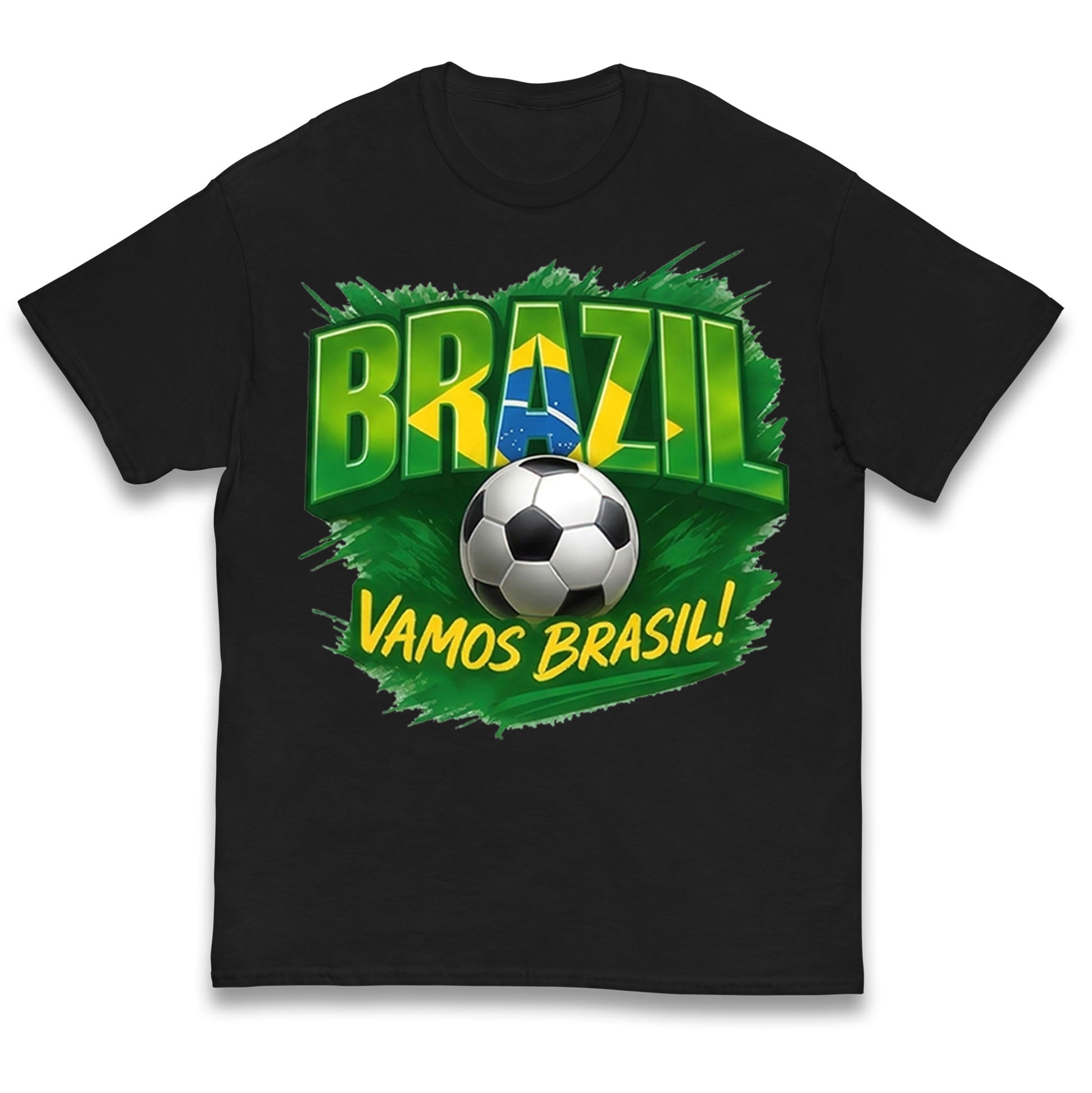 Brazil Vamos Brasil Kids T Shirt 160
