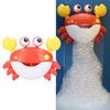 Dancing Crab Bubble Machine Music Electronic Crab Bubble Blower for Children Kids Washroom