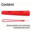 Silicone Case Anti Slip Remote Control Case with Removal Lanyard TV Remote Control Case Cover for Hisense Voice Remote ERF3V90H
