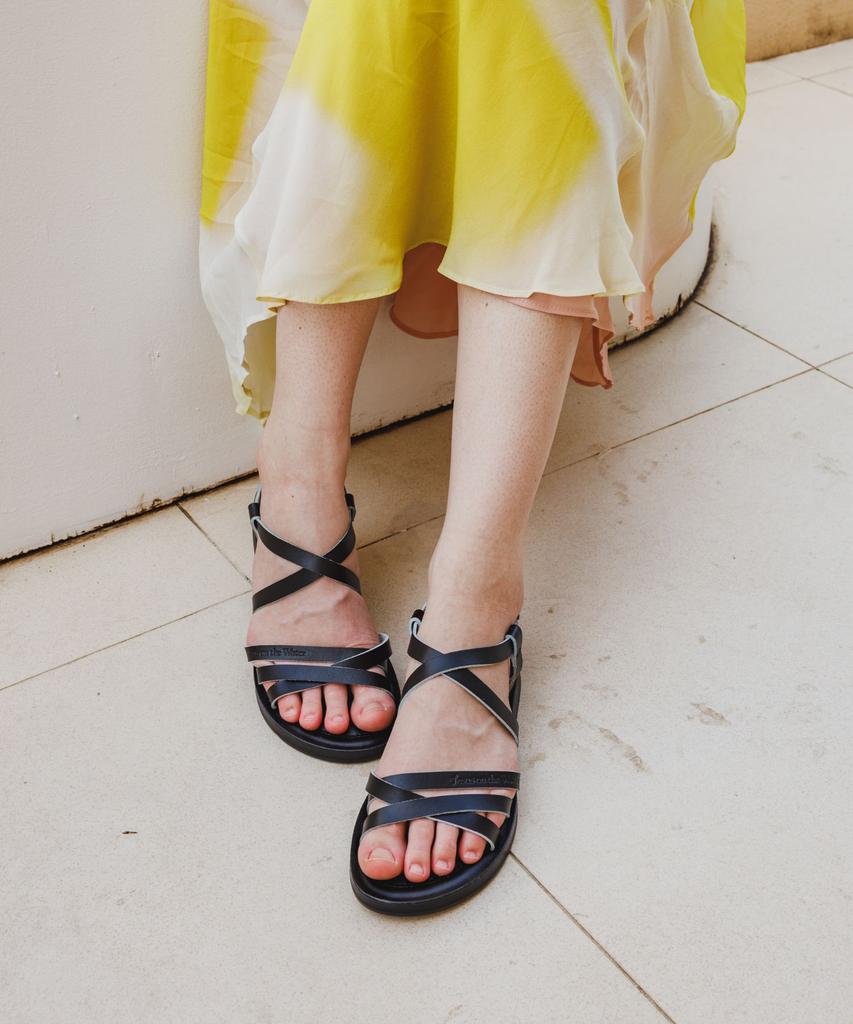 Jesus On The Water Jesus Sandal Negev Cowhide Strap Sandals 2Cm -Jow108 (4Color) (B Type)