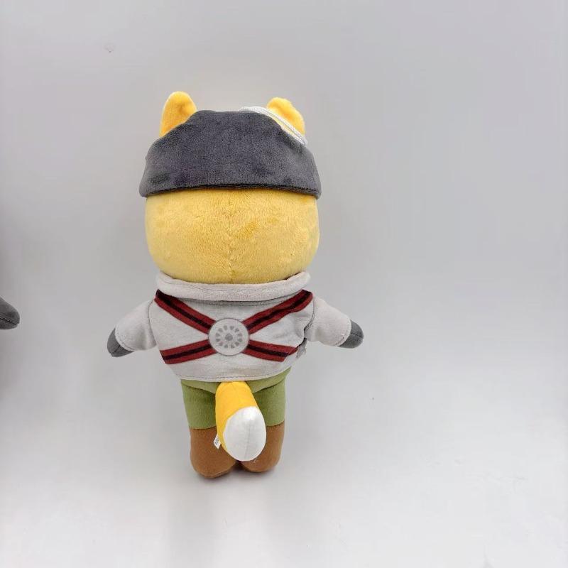 Star Fox Plush Fox McCloud Falco Lombardi Peppy Hare Slippy Toad Soft Stuffed Toys Video Game Character Collectible Dolls for Fans of Star Fox Series