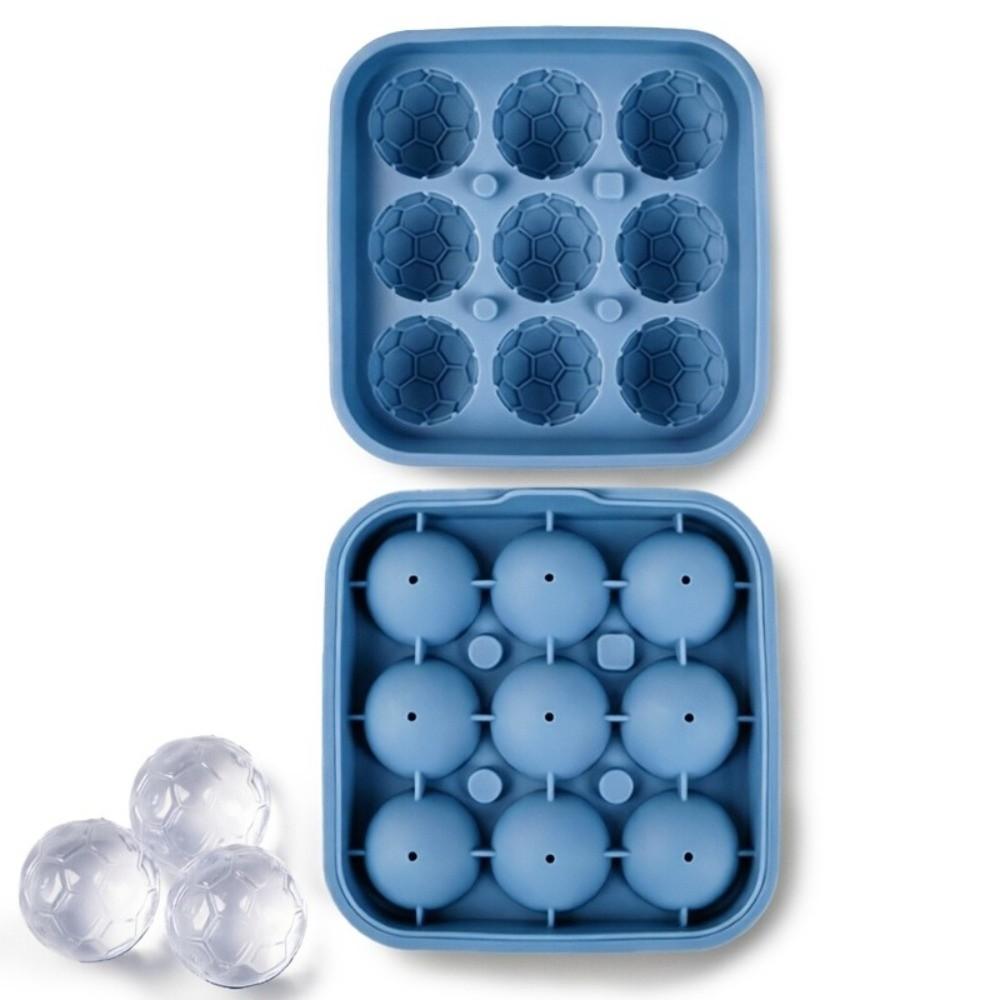 4/9 Grids Whiskey Ice Mold Silicone Ice Cube Maker Kitchen Tools Ice Ball Mold Drink Preparation