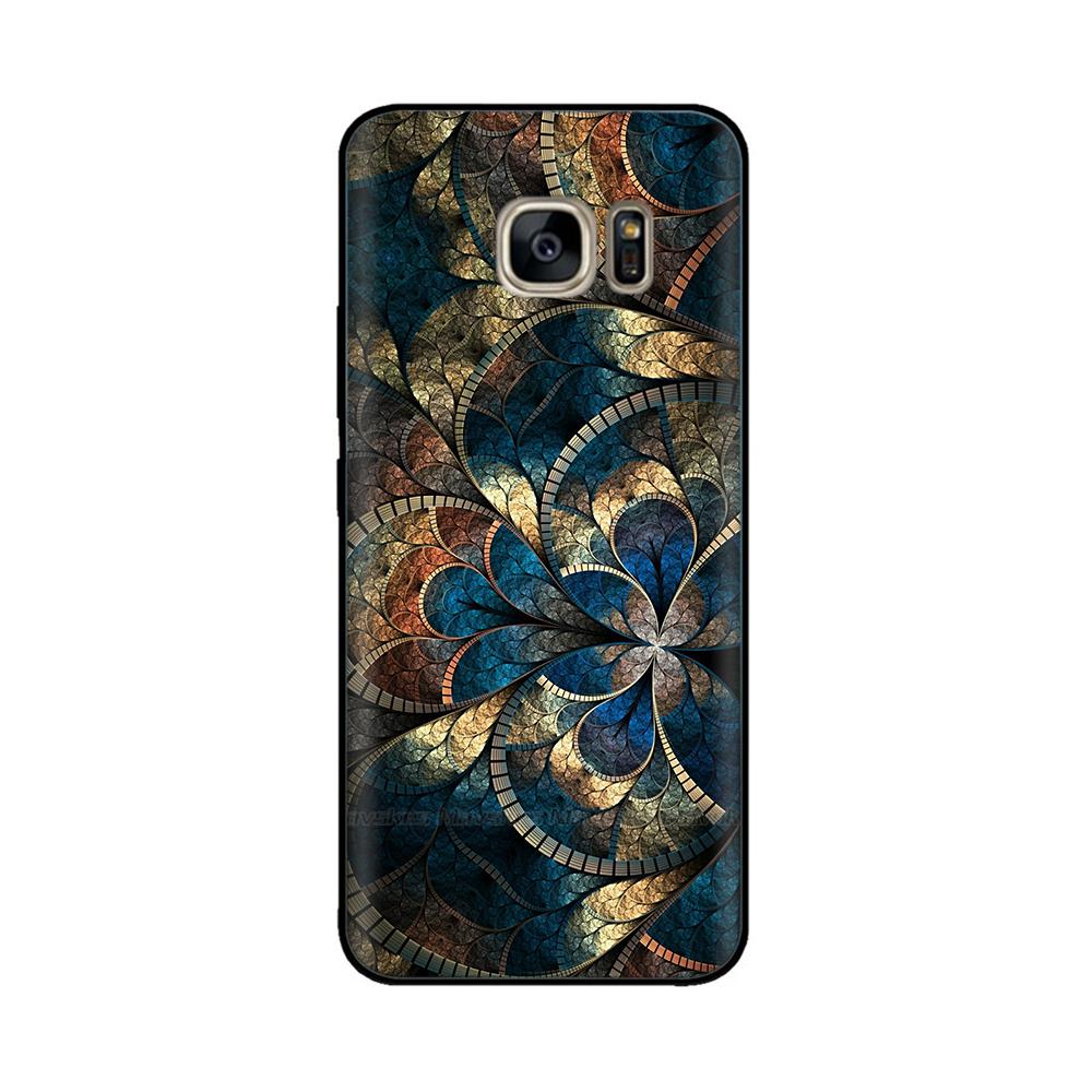 Black Silicone Case For Samsung Galaxy S6 Edge Case Soft TPU Cover For Samsung Galaxy S6 S 6 Edge Case Cover Bumper Coque Para
