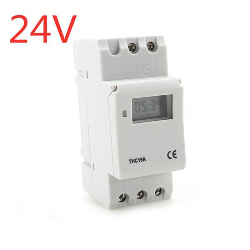 Thc15A Electronic Digital Timer Switch Relay Control 220V 12V 24V 110V