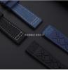 Nylon Rubber Watch Strap For IWC Pilot Spade A Mark 18 Portuguese Blue Band FOLDING CLASP Canvas Men's Watch Chain 20MM Bracelet