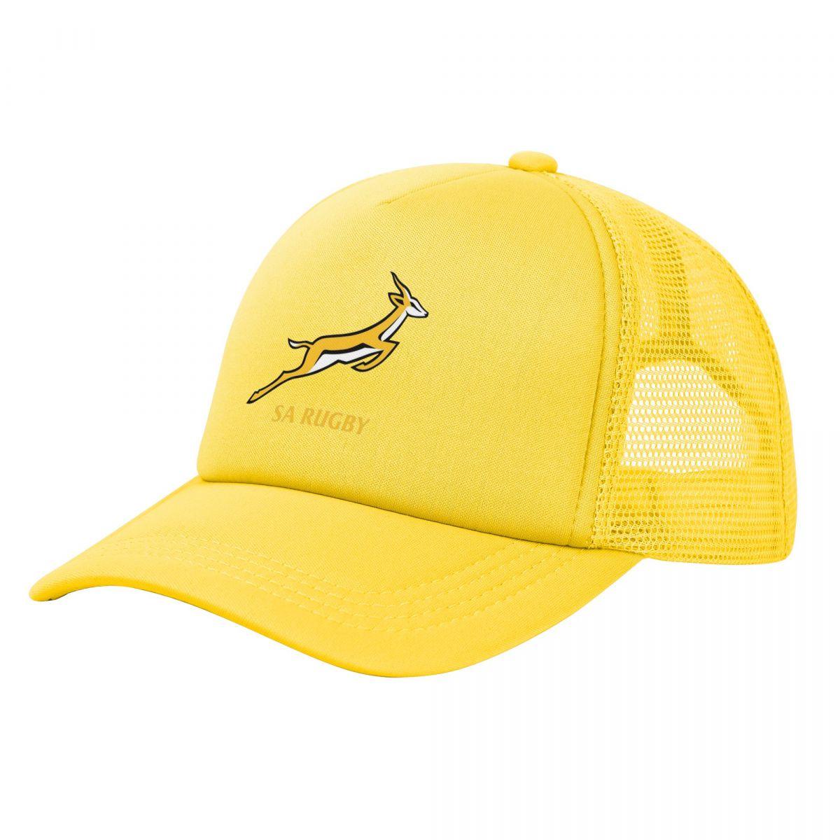INTJ cap Zuid-Afrika Springbok Rugby Trucker Caps Unisex Dames Hip-Hop Hoed Zon Hoeden Visserij Hoed Snapback Caps Gaas Baseball Caps Winter One Size
