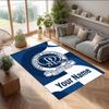Queens Park Rangers FC Printed Crystal Velvet Rug Non‑Slip Crystal Velvet Carpet For Sofa Bedroom Indoor Home Decoration