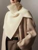 Versatile Wool Turtleneck Shawl Scarf