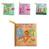 Wholesale Baby Cognitive Cloth Book Educational Early Learning Tear-resistant English Forest Ocean Animal Hand Book