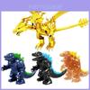 Blocos de Construção de Brinquedo de Figura de Ação Godzilla Rei dos Monstros Rei Ghidorah Emocionante Para Crianças