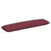 Back Cushion Burgundy 200 X 19 X 50 Cm Fabric