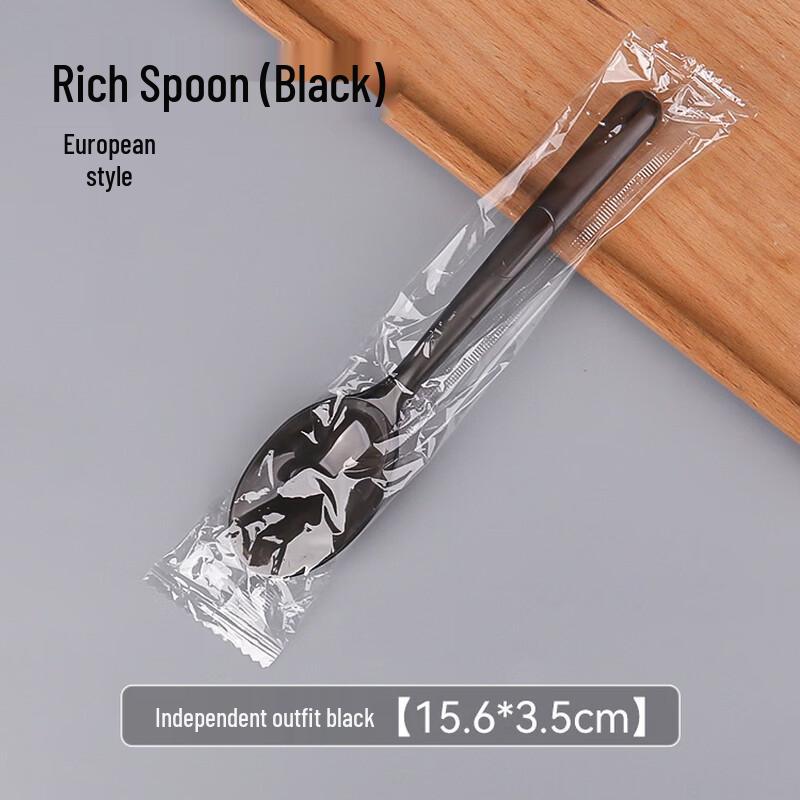 Disposable Plastic Takeaway Soup Spoon