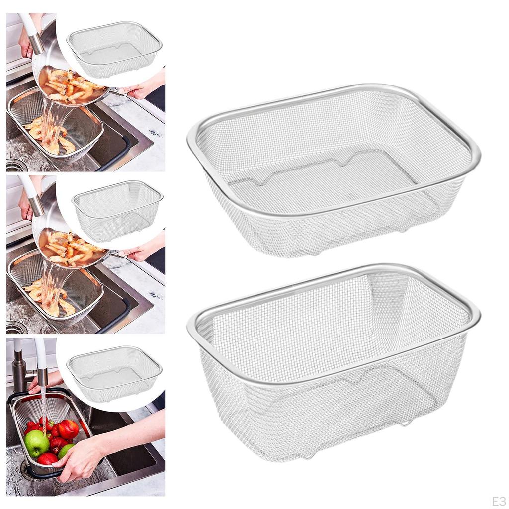 Frittierkorb Küche Kochen Sieb Abtropfsieb Lebensmittelwerkzeug Ölabtropfgestell Frittieren