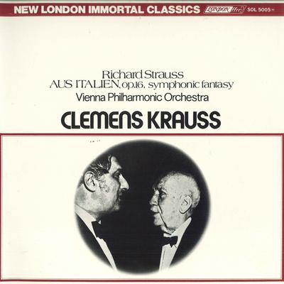 LP Record CLEMENS KRAUSS - Richard Strauss: Symphonic Fantasia SOL5005 LONDON 1975 Japan Classical Used