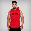 Muscleguys Muscle Guys Brand Mens Gym Stringer  Tank Top Fitness Hoodies Men Sleeveless Shirt Bodybuilding Hooded Sweatshirts Singlets Vest