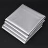 New With Hooks Blackout Curtains Thickened Rectangle Thermal Insulation Curtain Silver Privacy Drapes Home Office