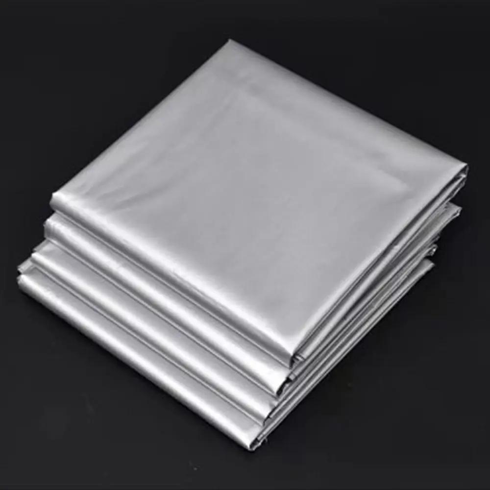 New With Hooks Blackout Curtains Thickened Rectangle Thermal Insulation Curtain Silver Privacy Drapes Home Office