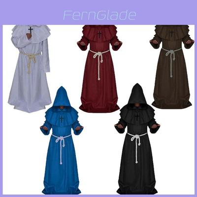 Kostium Cosplay Mnicha Śmierci na Halloween na Średniowieczną Imprezę Role Play