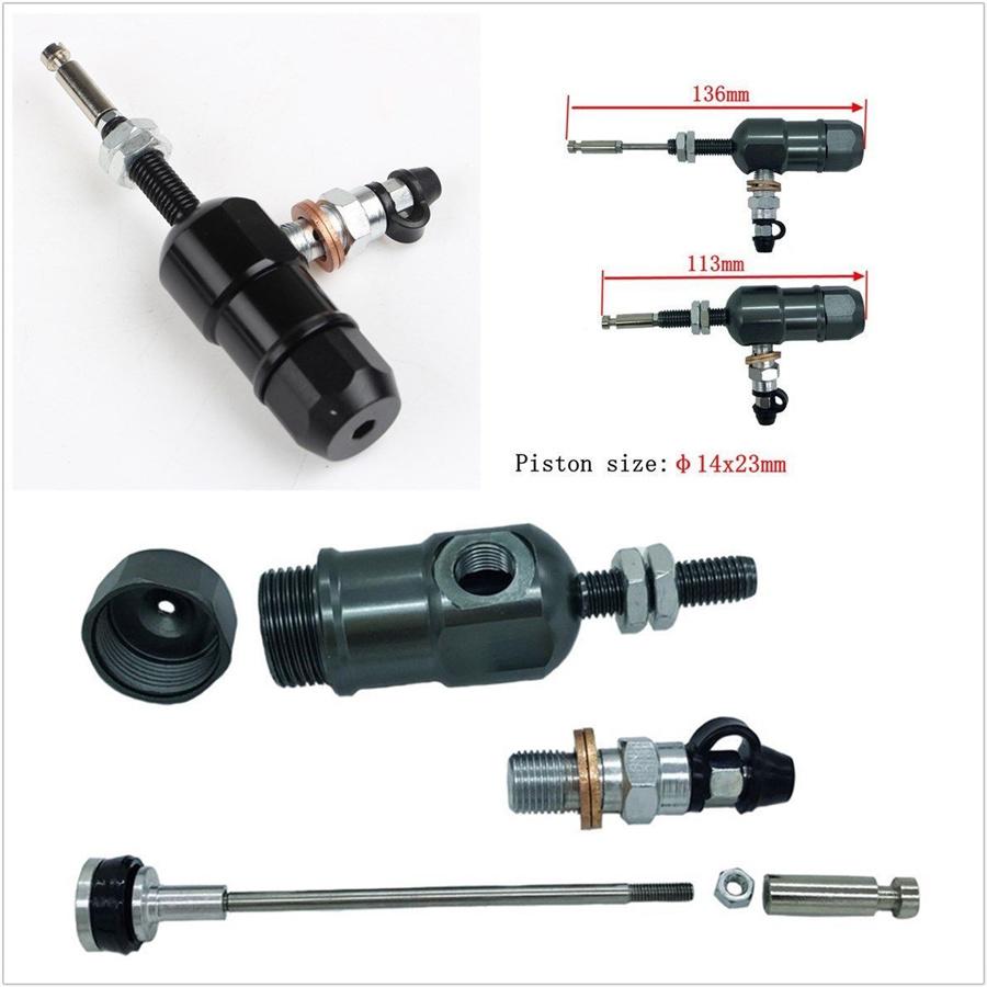Universal Piston 14 X 23mm Motorcycle Hydraulic Hand Clutch Master Cylinder Rod System Performance Efficient Transfer Pump